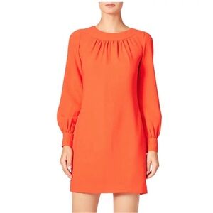 Trina Turk | Florinda Dress in Red Crepe Sz.4 MSRP $288